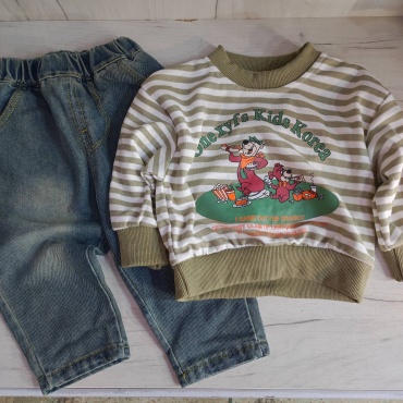Свитшот Kids collection Kids Korea мультиколор