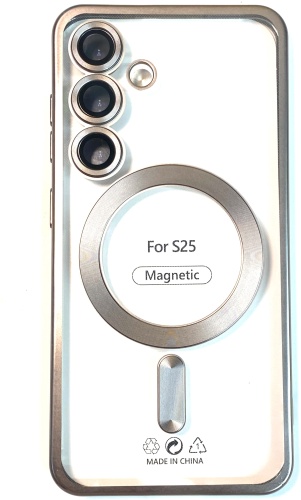 Чехол Creative Bracket для Samsung Galaxy S25 светло-коричневый
