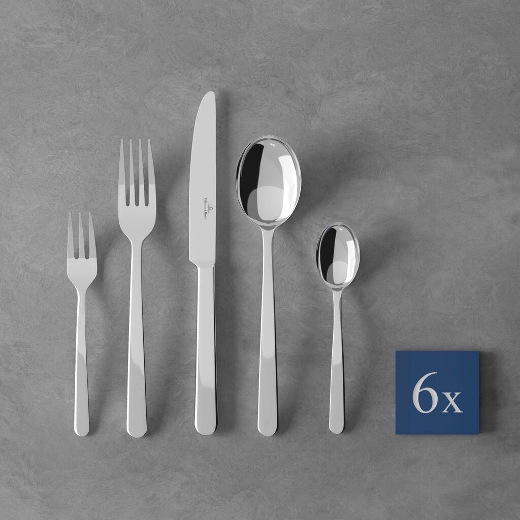Набор столовых приборов Villeroy&Boch 30 шт, серебристый Louis