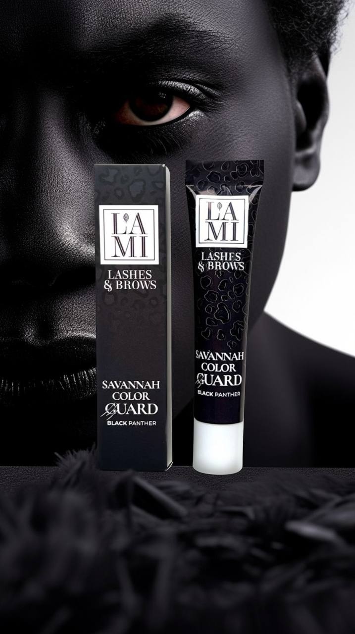 Lami Lashes SAVANNAH BLACK PANTER краска Иссиня черный 15