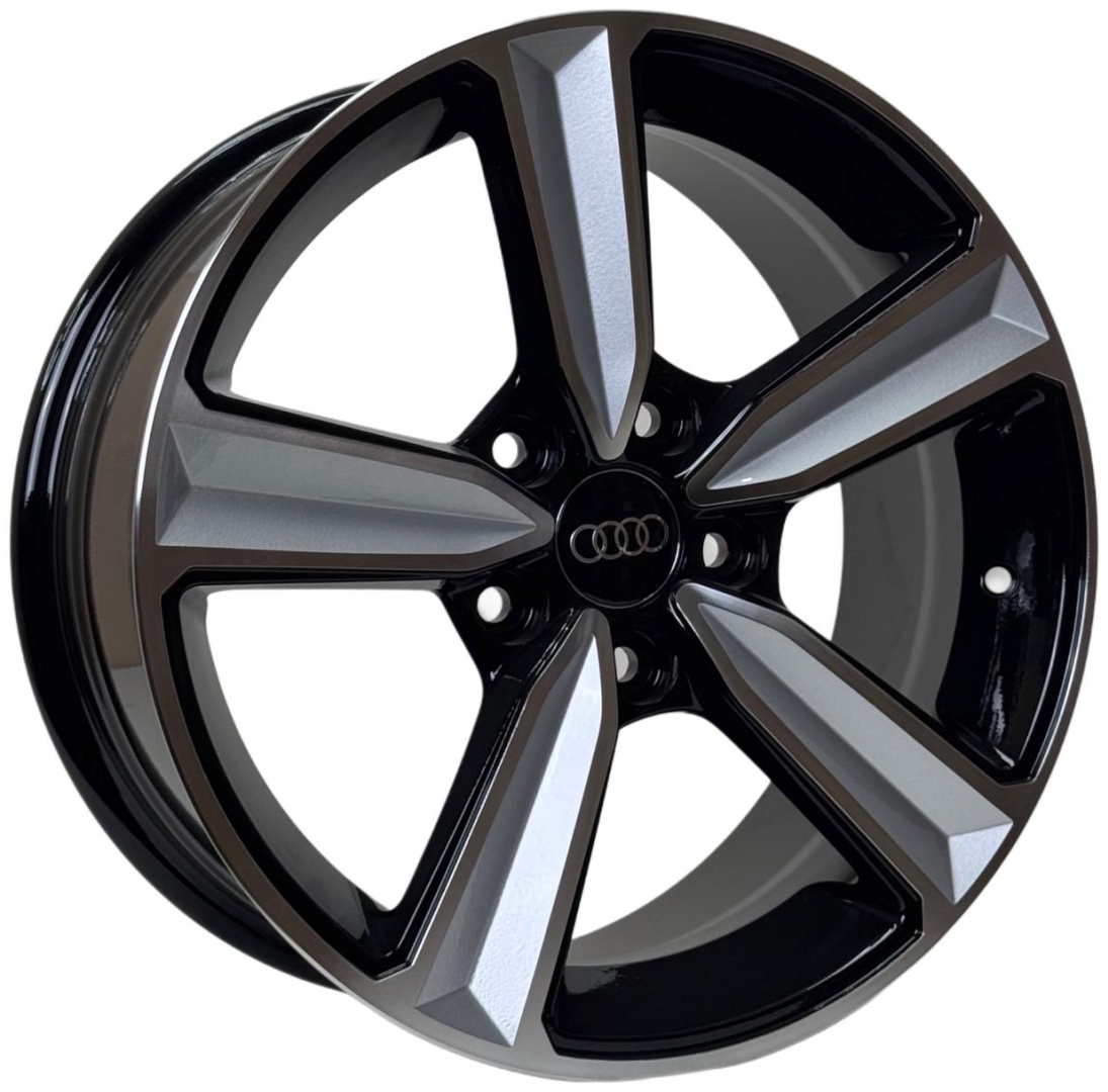 Wheels 057-6DD 7x16/5x112 D66.5 ET35 4 диска черный, хром