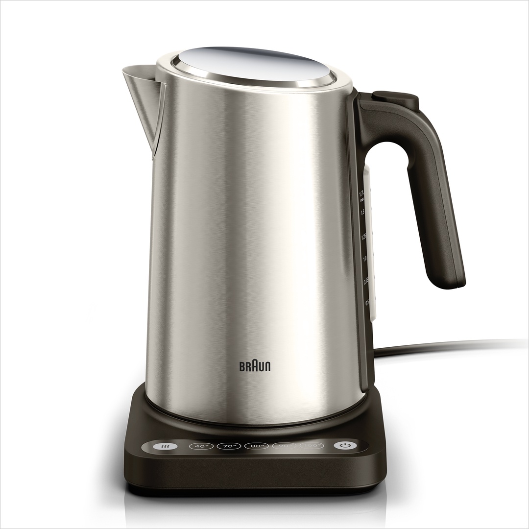 Электрочайник Braun WK5205BK черно-серебристый