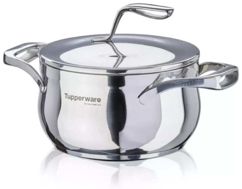 Кастрюля 2, 3 л, Tupperware сталь, нержавеющая сталь