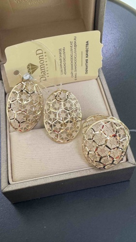 Diamond 54322 вес 8 г золото, без вставок
