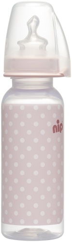 Бутылочка NIP 35035 250 мл розовый