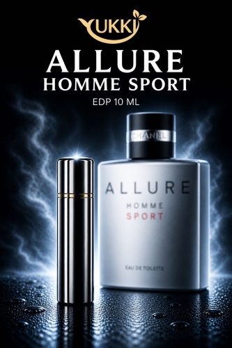 YUKKI ALLURE HOMME SPORT экстракт духов Extrait de Parfum 10 мл, для мужчин