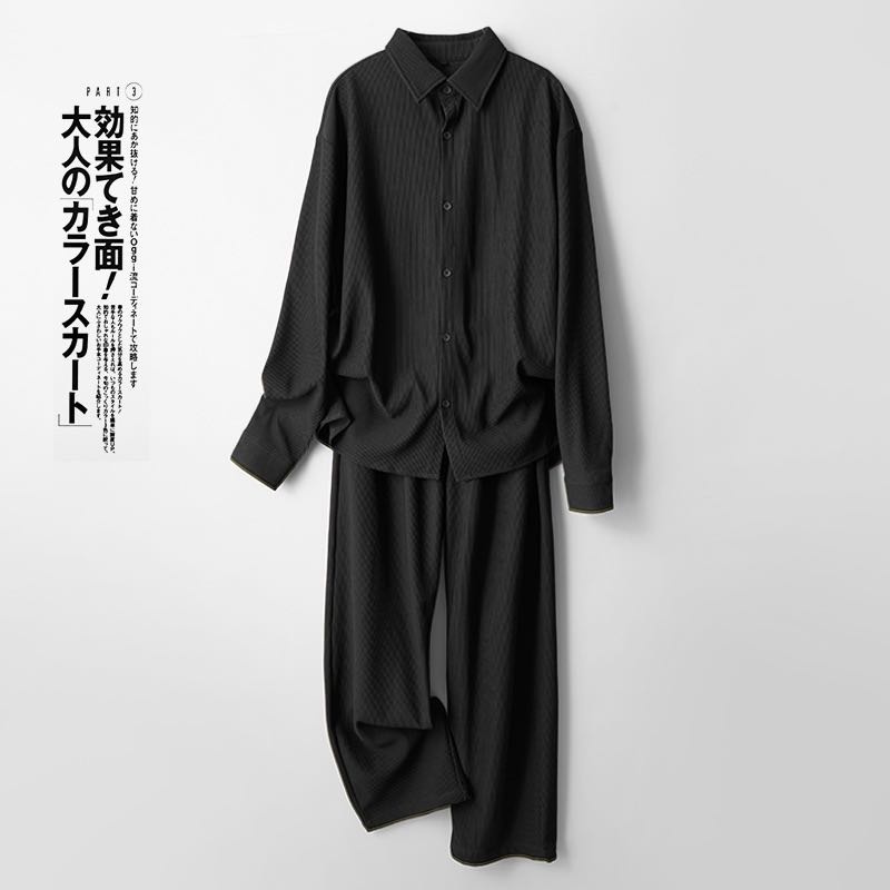 Повседневный костюм FASHION черный