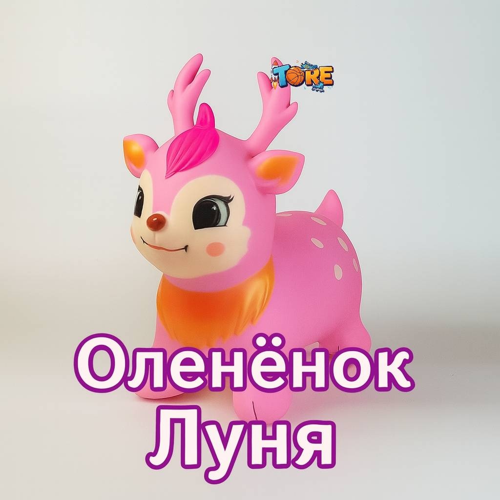 Прыгун 30378832_Оленёнок Луня розовый TORE розовый