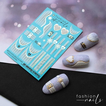 Fashion Nails слайдеры 3D 199 1 шт
