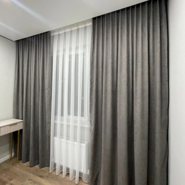 Комплект Perizat 600x280 см 3 шт, петек, серый