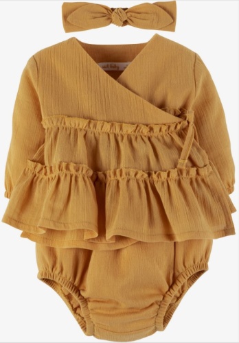 Комплект Idil baby горчичный