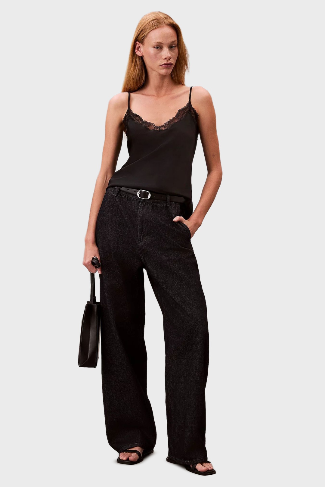 Джинсы бананы Calvin Klein Jeans синий