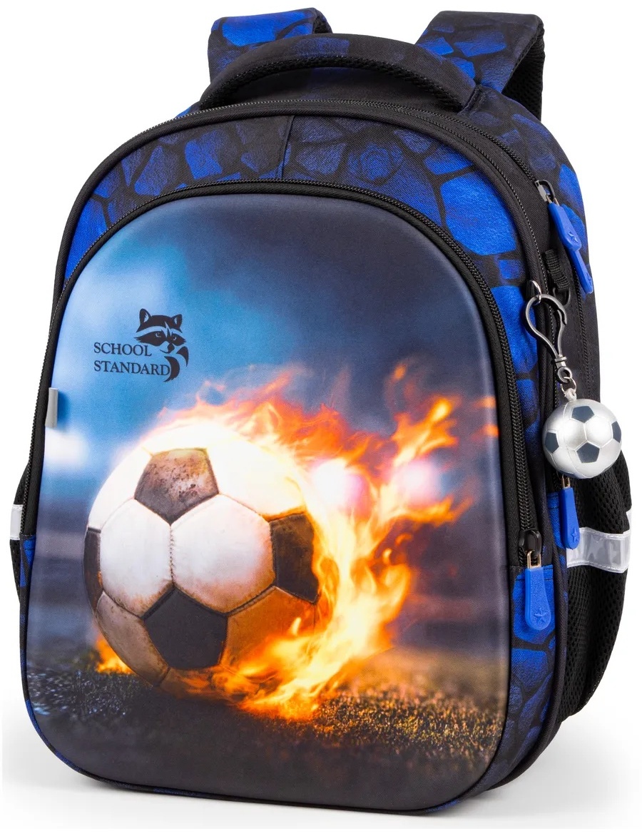 Рюкзак SCHOOL STANDARD текстиль черный, белый