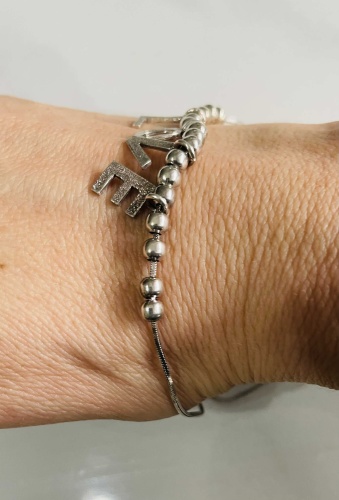 HandMade 00013 длина 17 см, вес 6.5 г серебро, плетение отсутствует