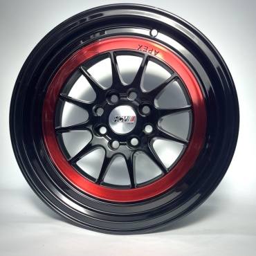 LVZ 1286 15*8.0 8 100*108 30 73.1 B/R 8/9x15/8x100/108 D73.1 ET30 4 диска черный