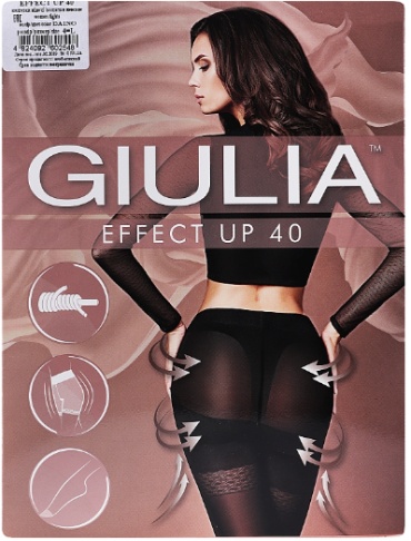 Колготки Giulia черный