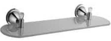 Полка FIXSEN SF-35003, 52х16x7 см, прозрачный