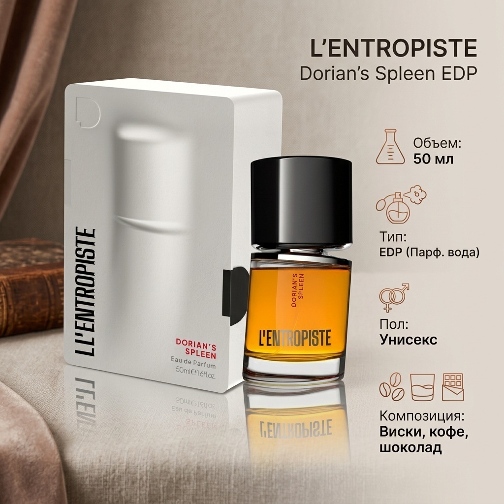 L'Entropiste Dorian's Spleen парфюмерная вода EDP 50 мл, унисекс