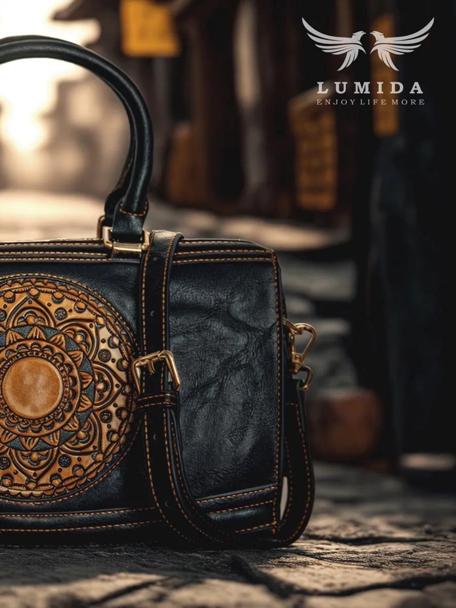 Комплект Lumida искусственная кожа красный