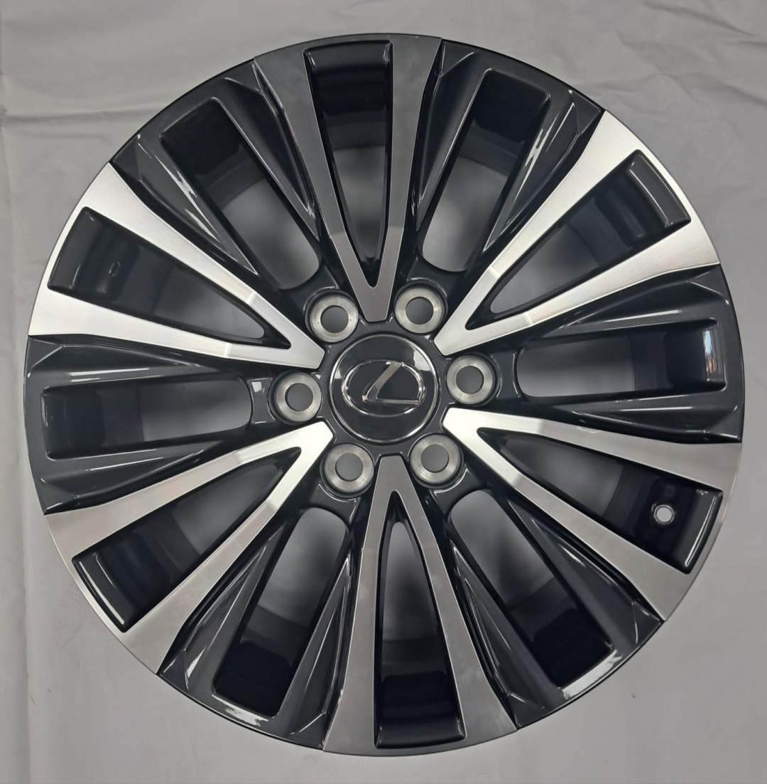 Lxus 95.1 8x20/6x139.7 D95.1 ET55 4 диска серебристый, графит матовый