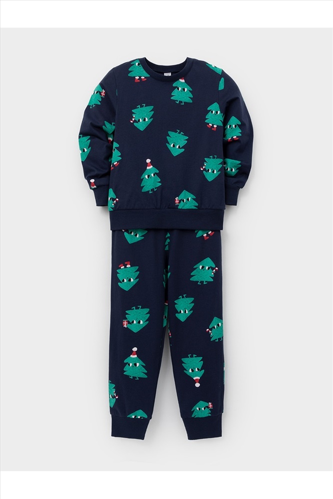 Пижама Crockid синий