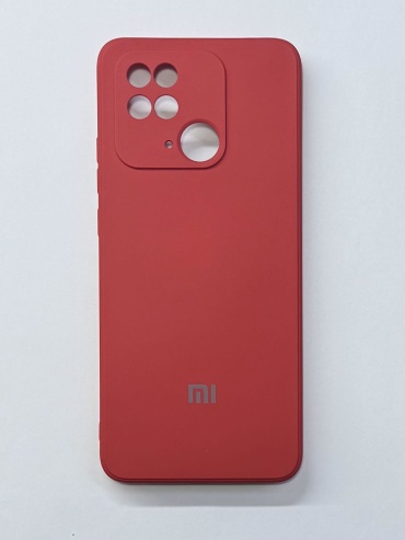 Чехол для Xiaomi Redmi 10C красный