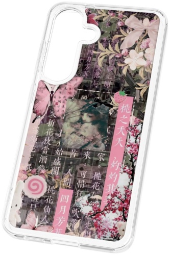 Чехол Mcover для Samsung Galaxy S24 рисунок