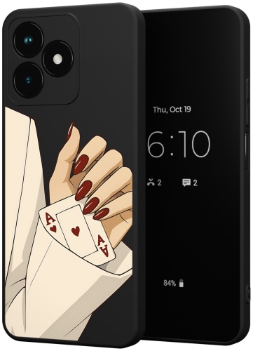 Чехол для Realme Realme Note 50, C51, C53 рисунок