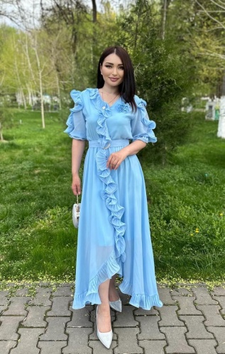 Вечернее платье AYARA collection голубой