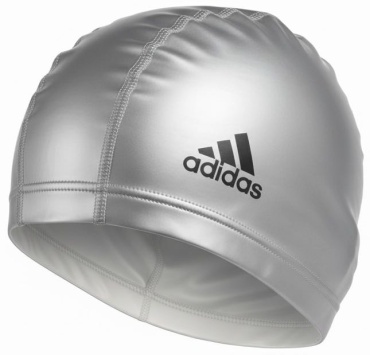Adidas Almaty sports Классическая "Bubble Сар" шапочка для плавания размер: серебристый размер: универсальный