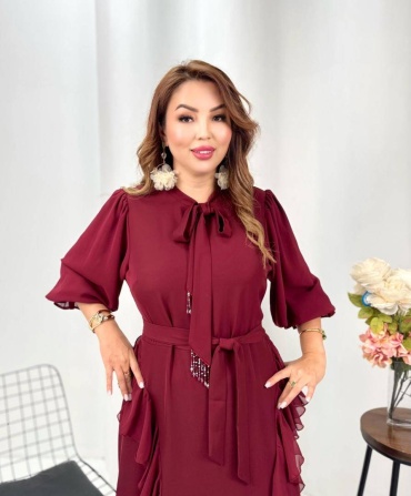 Вечернее платье Fashion Fashion бордовый