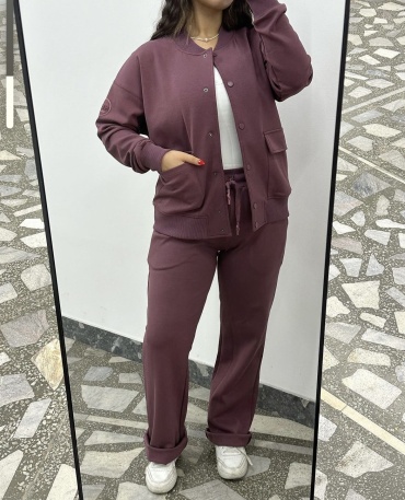 Повседневный костюм New Color сиреневый