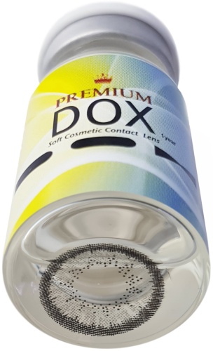 Контактные линзы DOX Js22 Gray -2.25 кривизна 8.6 на год 2 шт