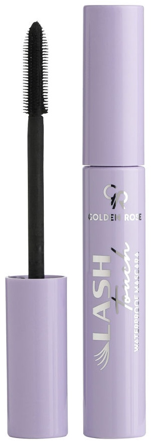 Тушь для ресниц GOLDEN ROSE Lash Touch Waterproof для объема, удлиняющая черный