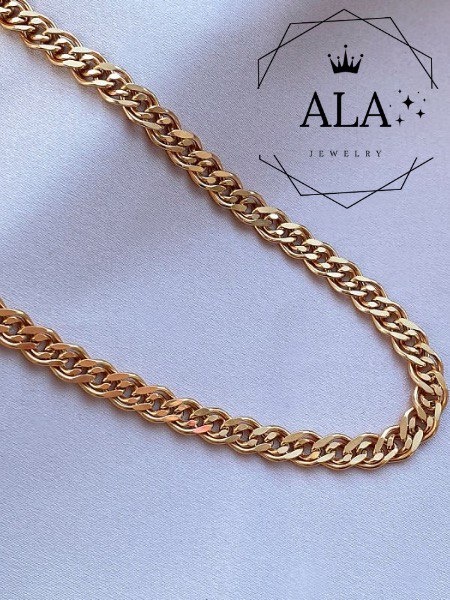 ALA AGNON55-0094 длина 55 см, вес 5.23 г золото, плетение нонна