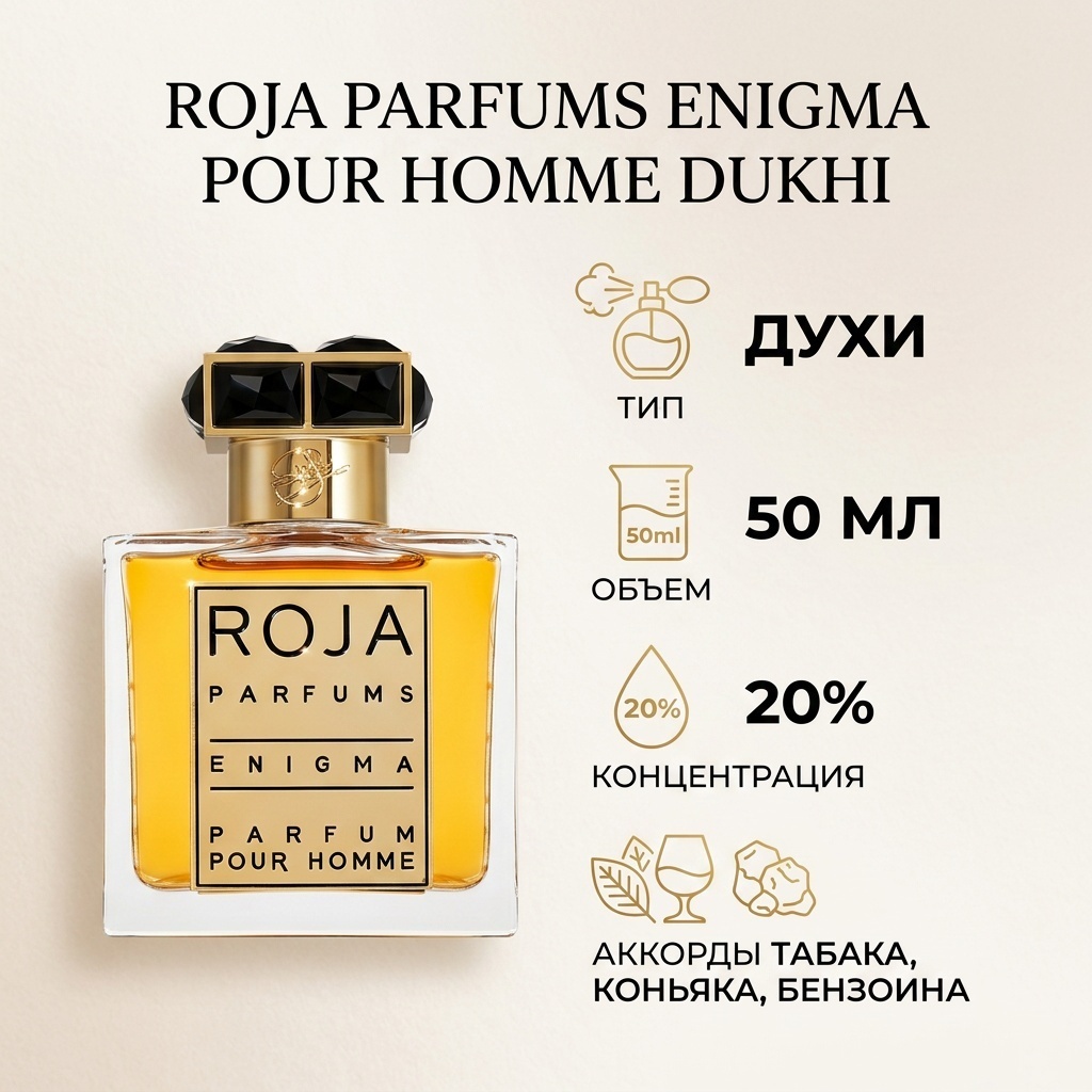 ROJA Parfums Enigma Pour Homme Parfum духи PARFUM 50 мл, для мужчин