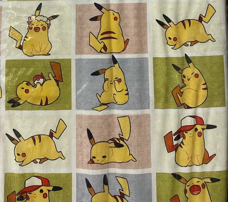 MATKASYM напольная гладильная доска с тематическим чехлом Pikachu (Пикачу) 100x33