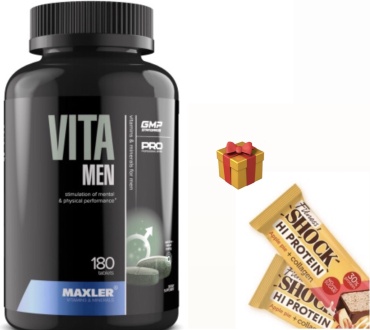 Maxler Vita Men таблетки 180 шт