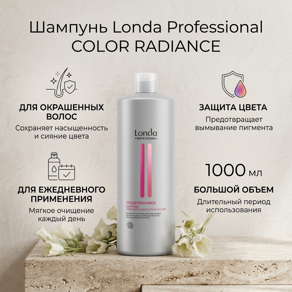 Londa Professional COLOR RADIANCE шампунь 1000 мл