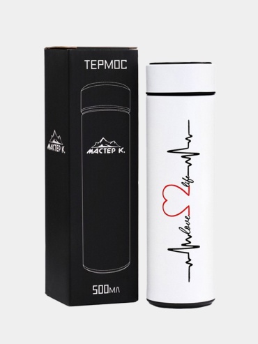 Классический термос 30287409_1P ID: 625439 0.5 л белый