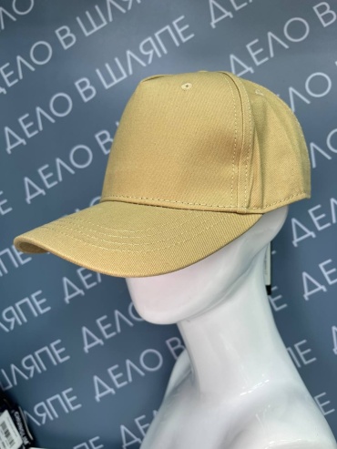 Бейсболка NEW COLLECTION размер 57, 58, 59, бежевый
