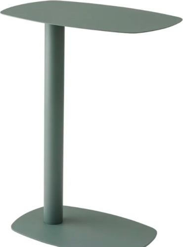 Журнальный столик Минимализм, 42x28x51 см, зеленый