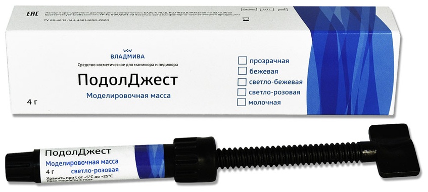 Подолджест масса моделировочная прозрачная, 4 гр