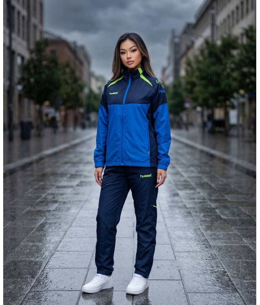 Спортивный костюм Hummel черный, синий
