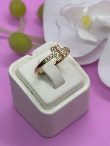 SAR JEWELRY tohsa-1057_18 размер 18 вес 1.911 г золото, фианит
