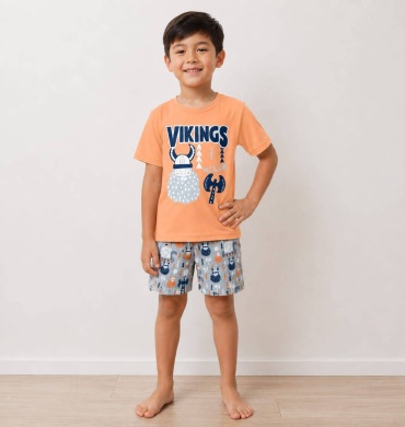 Пижама Vitmo kids оранжевый