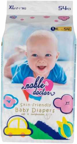 Подгузники Noble Doctor Premium Care XL, 54 шт