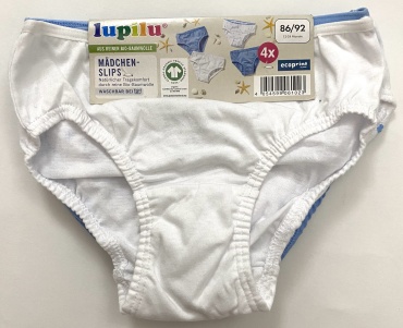 Слипы Lupilu белый, голубой