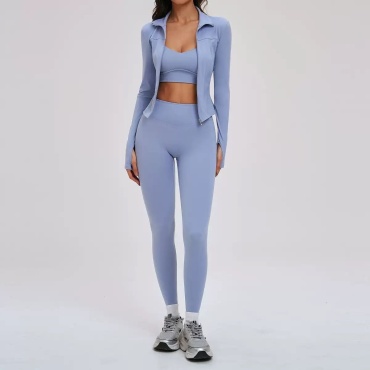 Спортивный костюм Fitworld голубой