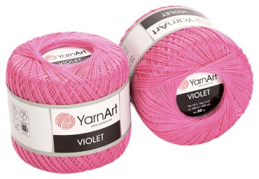 Моток YarnArt Violet 5001 - Розовый 282 м 50 г